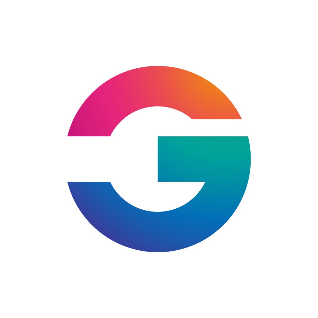 彩色字母g矢量logo图标素材下载