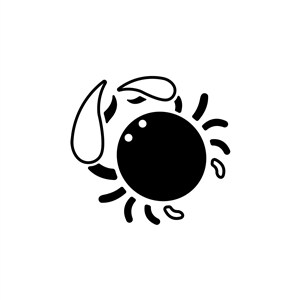 巨蟹座螃蟹Logo矢量图标设计