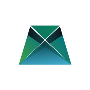 绿色立体矢量logo图标素材下载