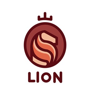 狮子皇冠标志图标商务贸易公司矢量logo素材