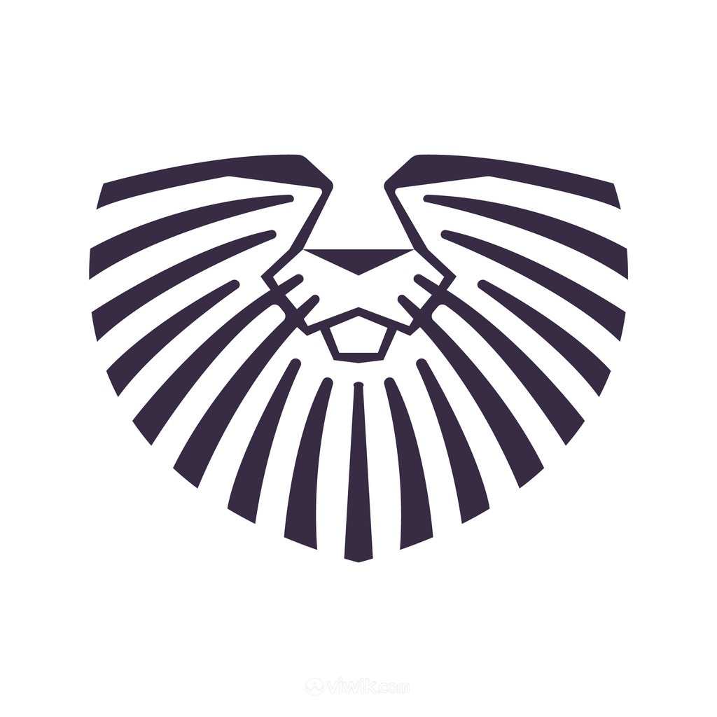 抽象獅子標志圖標商務貿易logo素材