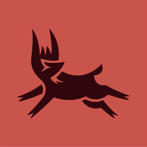 抽象动物标志图标矢量logo素材