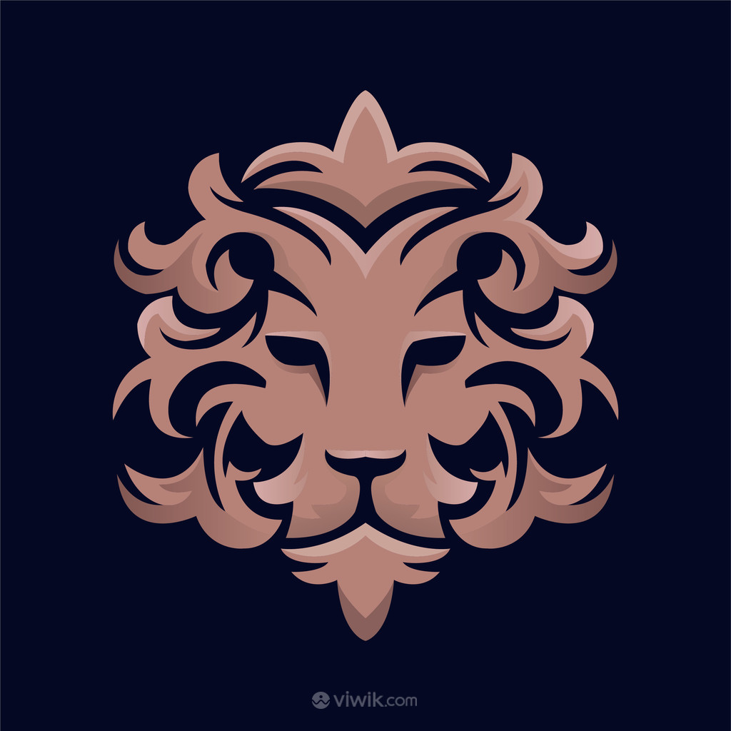 狮子标志图标矢量公司logo素材