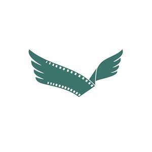 电影业胶卷logo标志