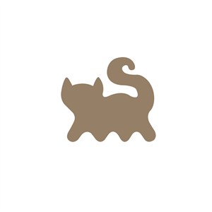 商务贸易猫logo标志