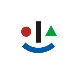 儿童培训机构笑脸logo标志