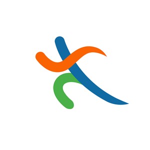 运动休闲行业跑步logo标志