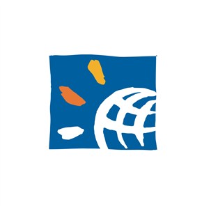 网络科技行业地球logo标志
