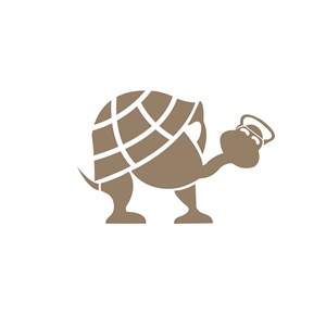 儿童服饰小乌龟logo标志