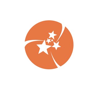 商务贸易星星logo标志