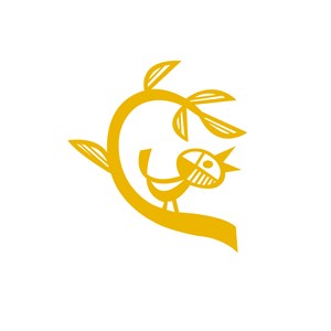 树上的小鸟儿童运动品牌logo
