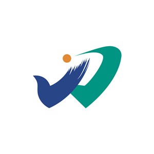 商务贸易w字logo标志