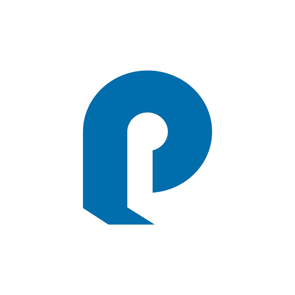 金融机构P字logo标志
