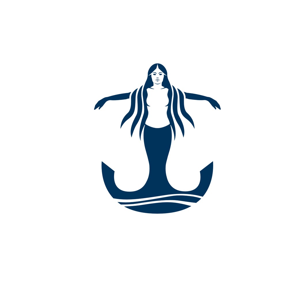 美人鱼酒店旅游标志设计