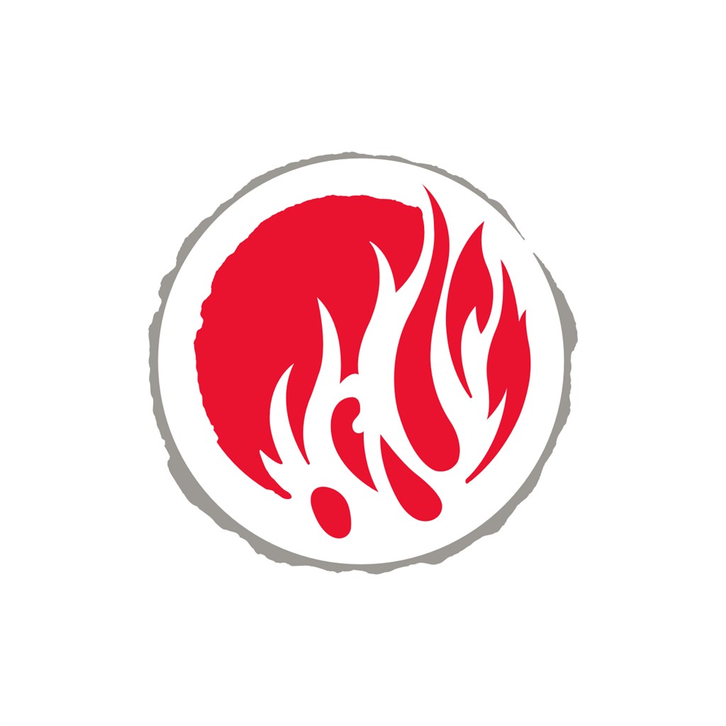 服饰时尚业火焰logo标志