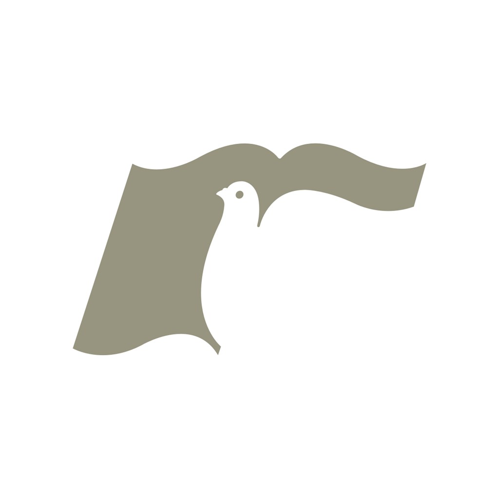 教育培训和平鸽书籍logo标志