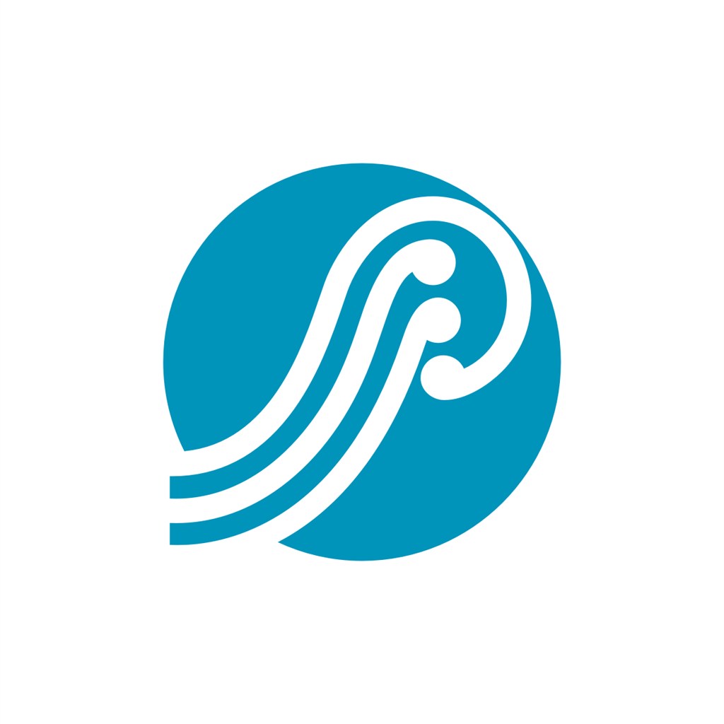 运动休闲海浪logo标志