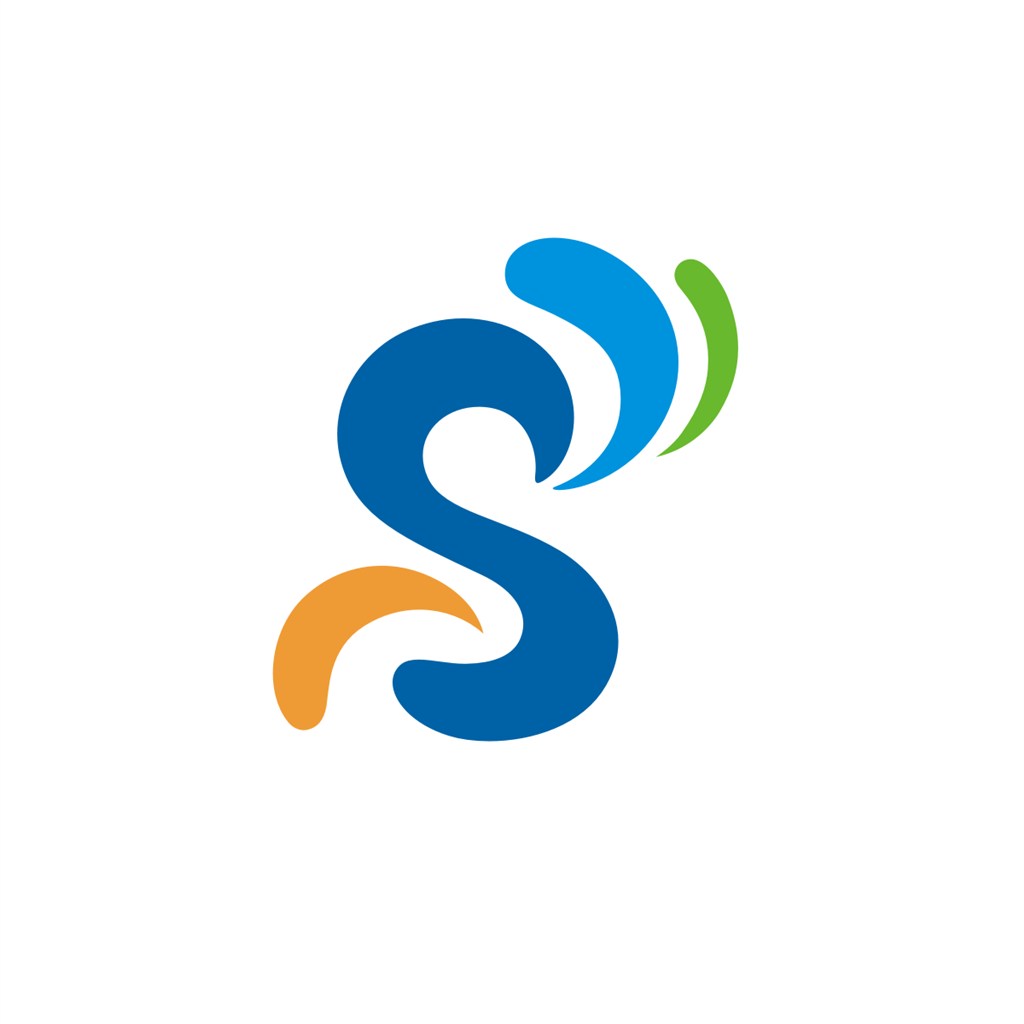 运动休闲行业S字logo标志