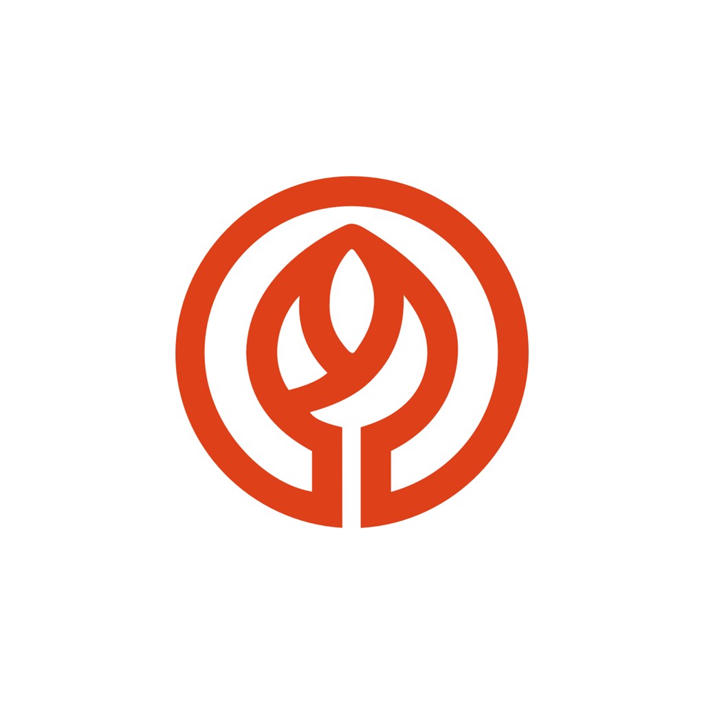 金融机构花苞logo标志