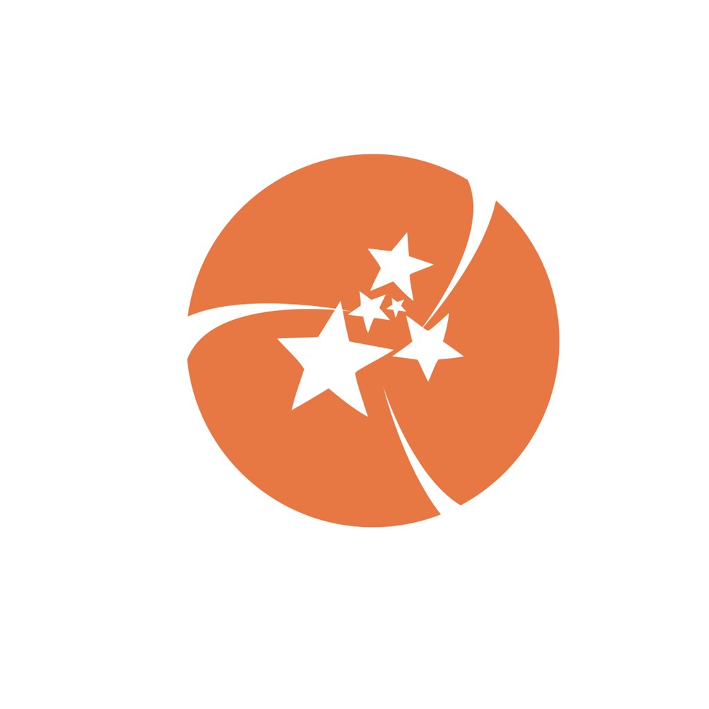 商务贸易星星logo标志