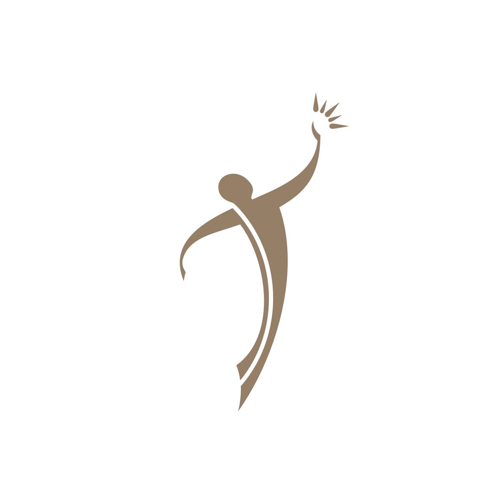 休闲行业运动人物logo标志