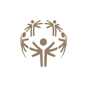 环球人物运动休闲logo设计
