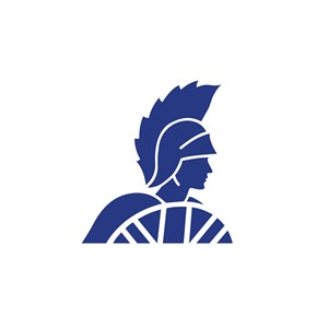 古罗马战士设计传媒logo
