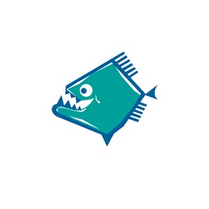 小丑鱼设计传媒公司logo