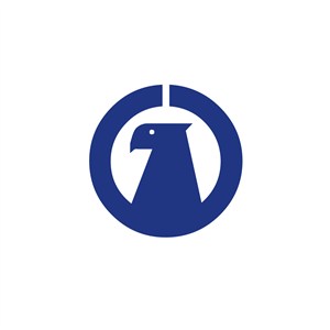 老鹰设计传媒公司logo