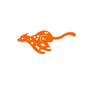花豹设计传媒公司logo
