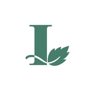 L树叶化妆品logo设计