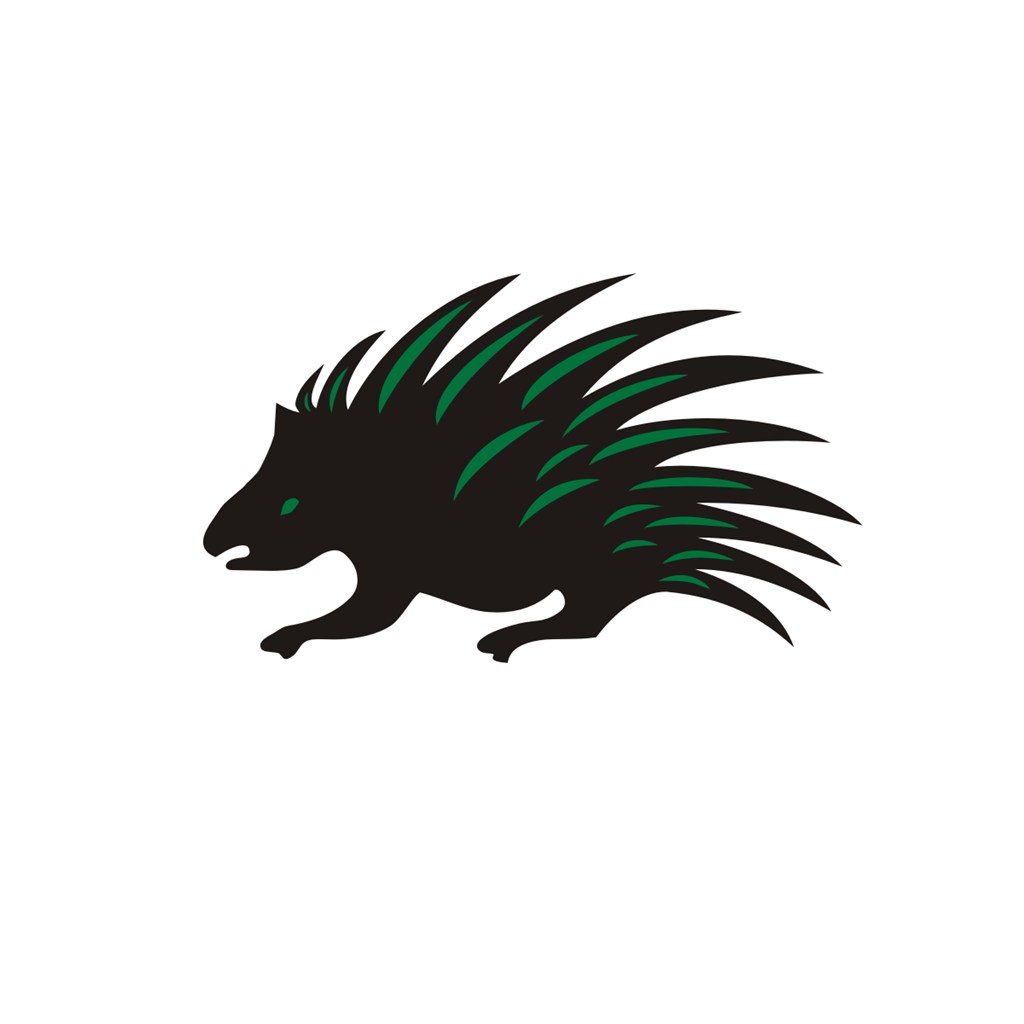 刺猬设计传媒公司logo