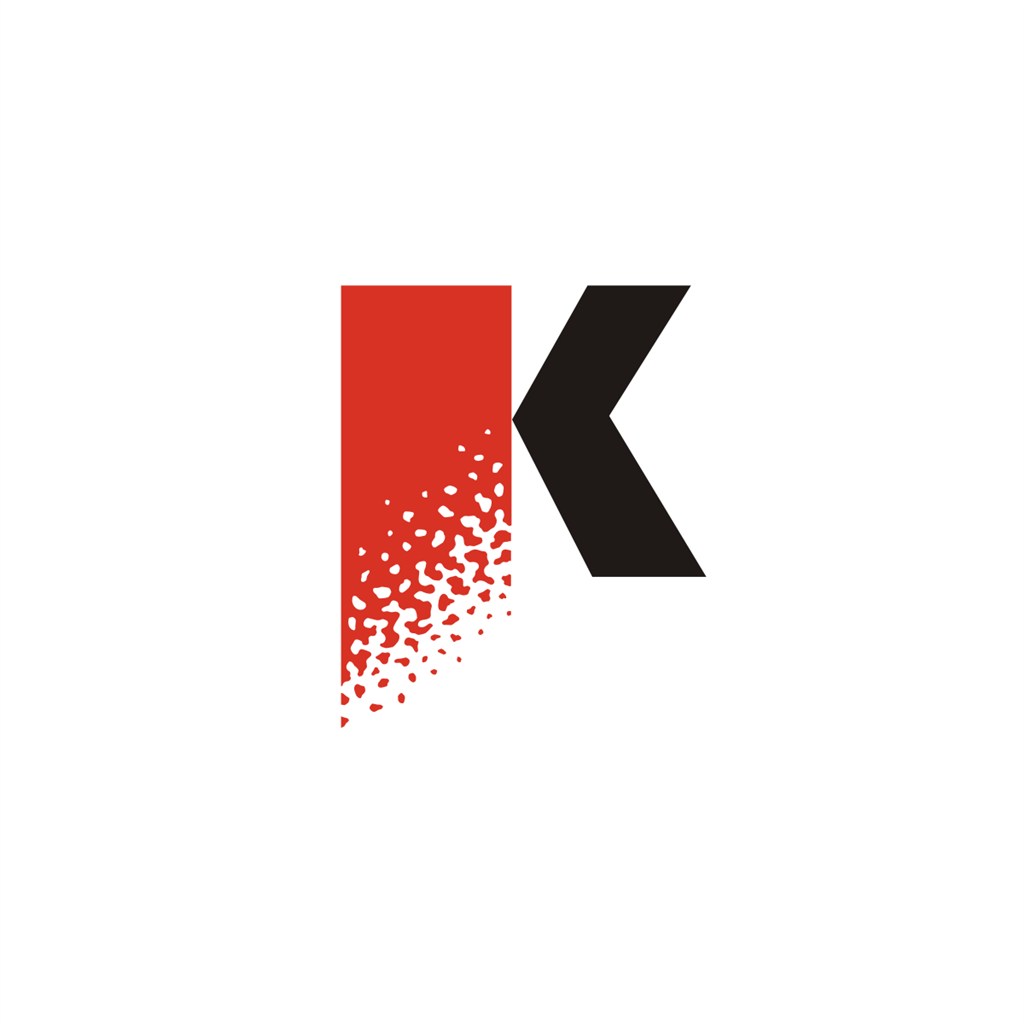 K文化传媒公司标志设计