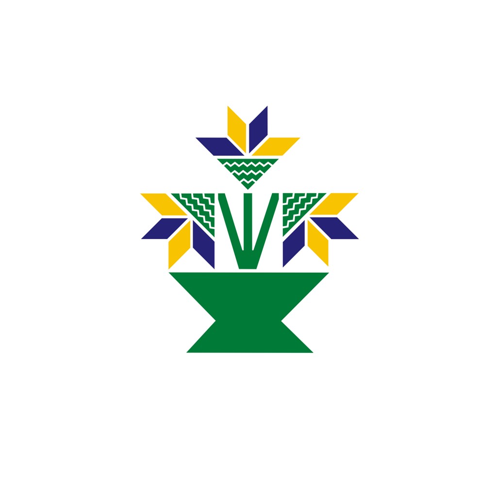 几何花朵家居品牌logo设计