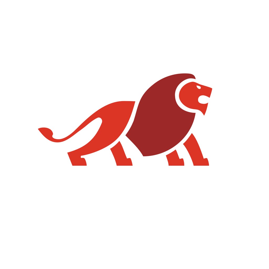 狮子设计传媒公司品牌logo