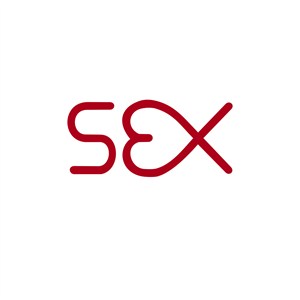 sex英文标志创意字体设计