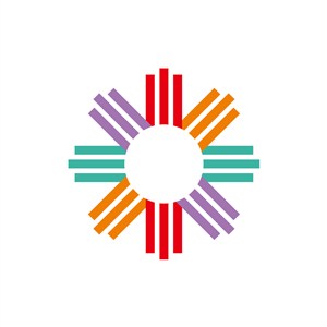 彩色太阳矢量logo图标素材下载
