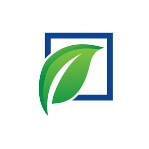 环保绿叶矢量logo设计