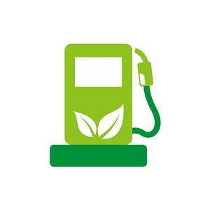 环保加油站矢量图logo素材