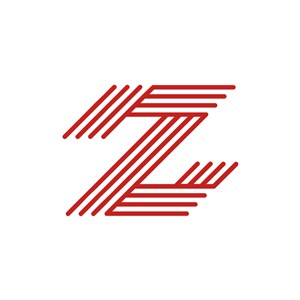 红色字母Z矢量logo素材