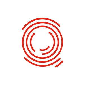 红色字母Q矢量logo设计素材