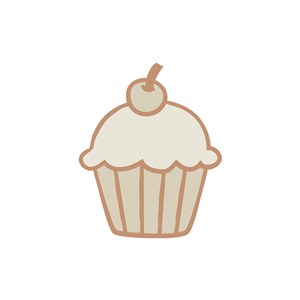 食品蛋糕logo设计-杯子蛋糕矢量图logo图标素材下载