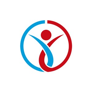 运动休闲logo设计--快乐人物logo图标素材下载