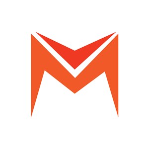 个性M英文字母logo设计素材