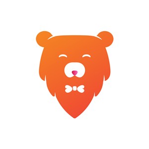运动品牌logo设计--熊logo图标素材下载