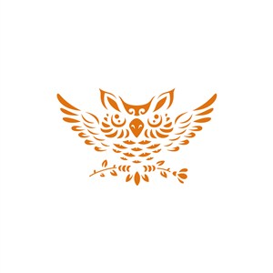 设计公司logo设计--猫头鹰logo图标素材下载