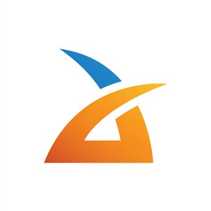 科技公司logo设计--抽象三角形logo图标素材下载