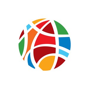 彩色球形矢量logo图标素材下载