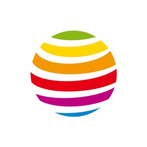 彩色球体矢量logo图标素材下载