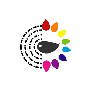 美术机构logo设计-彩色美术矢量logo图标素材下载
